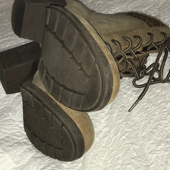 Jellypop Combat Lace Up Bootie - Picture 8 of 9